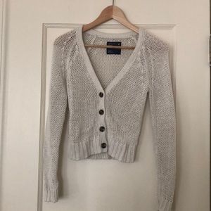 Creamy Knitted Jacket